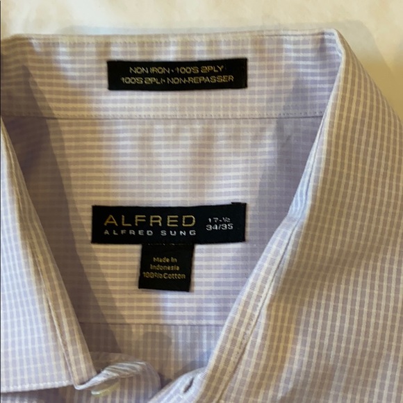 Alfred Sung Men’s dress shirt - Picture 3 of 3